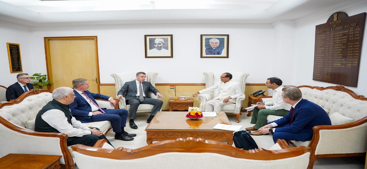 Shivraj Singh Chouhan met with Russian Deputy Prime Minister Dmitry Patrushev, discussed agriculture-trade and education cooperation.