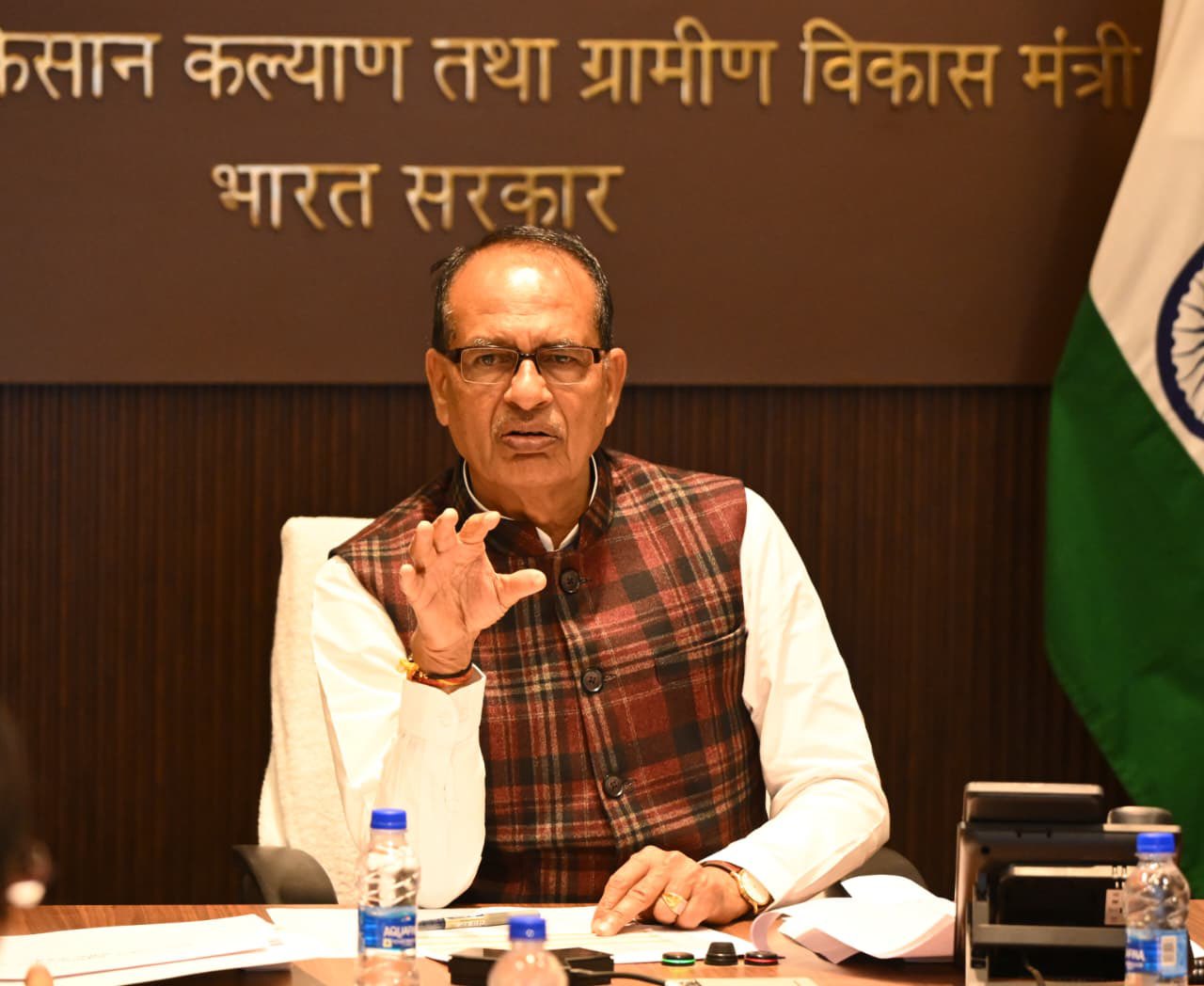 How much grain was produced in India in 2024-25? Agriculture Minister Shivraj Singh Chouhan revealed a heartening figure.