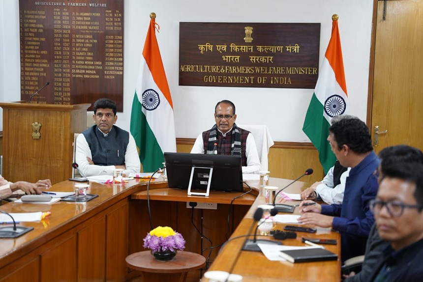 Union Minister Shri Shivraj Singh Chouhan releases first advance estimates of production of major agricultural crops (Kharif) for 2025-26