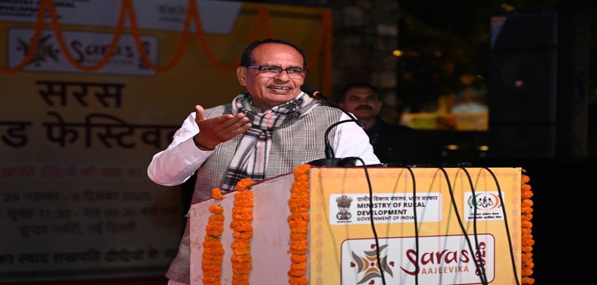 Union Minister Shri Shivraj Singh Chouhan inaugurated the Saras Aajeevika Food Festival in Delhi